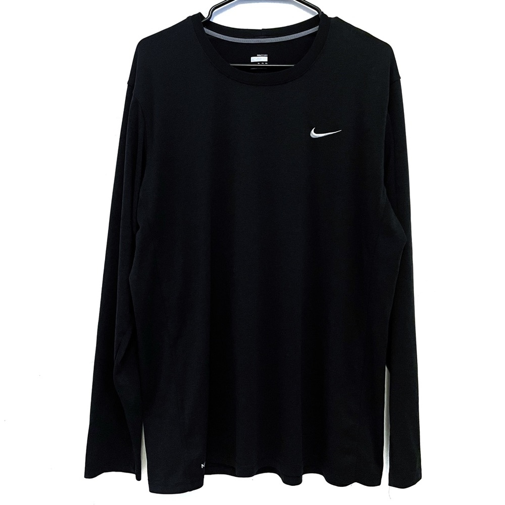 Men’s Nike Long Sleeve Shirt Size XL Black Training Top